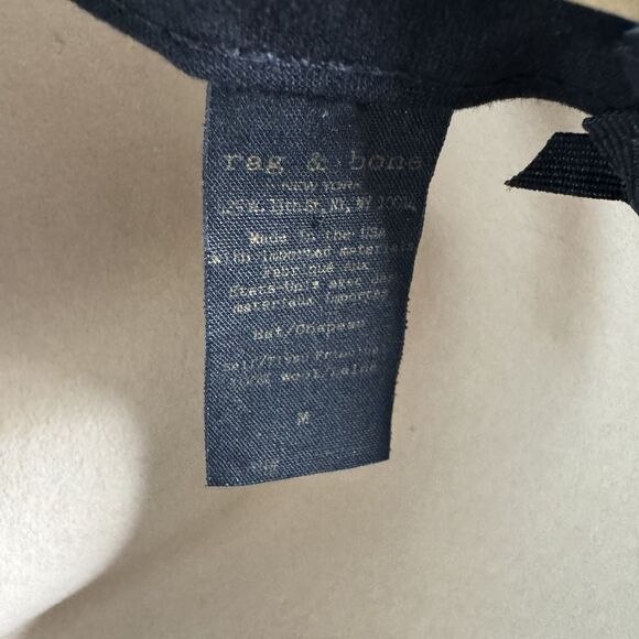 Rag & Bone wool leather trim beige fedora medium - Picture 5 of 6